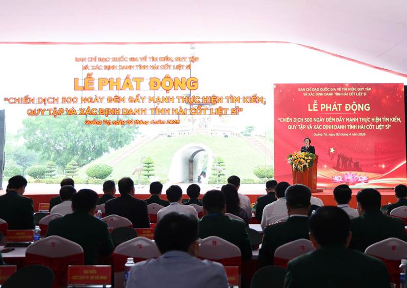 Phó Thủ tướng Phạm Thị Thanh Trà: Chiến dịch 500 ngày đêm và khát vọng đưa các liệt sĩ trở về- Ảnh 4.