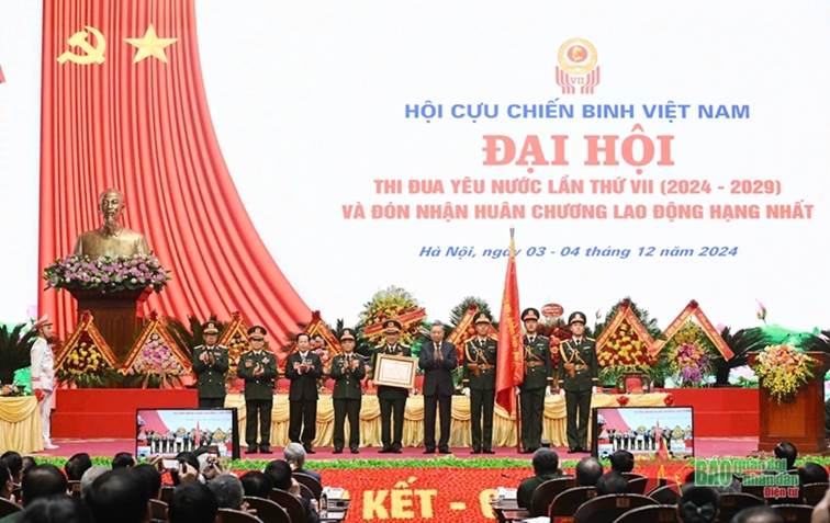 Tổng Bí thư Tô Lâm dự Đại hội thi đua yêu nước “Cựu chiến binh gương mẫu” lần thứ VII